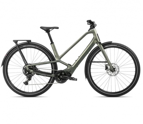 Orbea Diem 30 E-Road Bike In Spaceship Green Matt