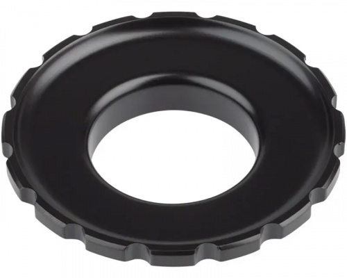 Shimano Spares DUE6100 Chainring Lock Ring in Black