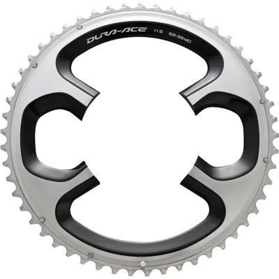 Shimano Spares Dura-Ace FC-9000 Chainring 110mm 4-Bolt in Silver