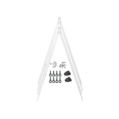 Sks Extra Long V-Stay Set 380mm in Silver