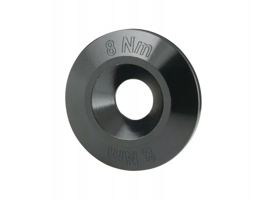 Trek 2024 Slash 4x6mm Upper Shock Mount Concave Washer in Black