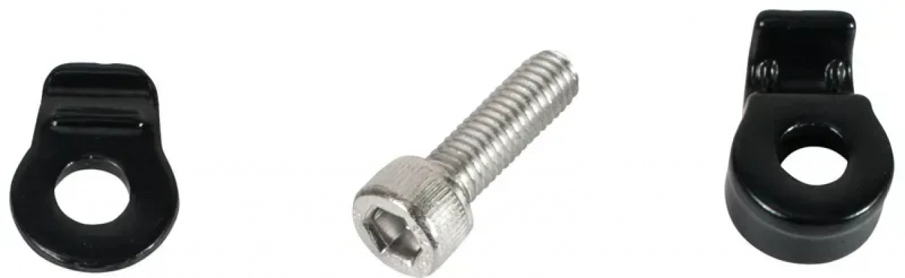 Trek Bolt-on Single Cable Housing Guide in Black/Grey
