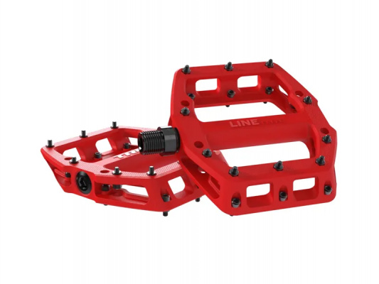 Trek Bontrager Line Elite 9/16-inch 15mm MTB Pedals in Red