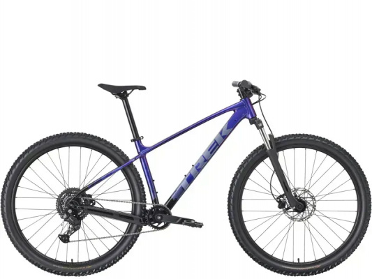 Trek Marlin 4 Gen 3 MTB in Purple Flip/Black Fade