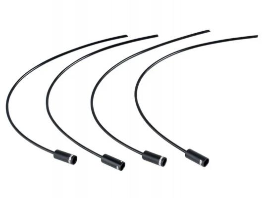 Trek Nosed Ferrule 4mm 150mm 4-pack in Black