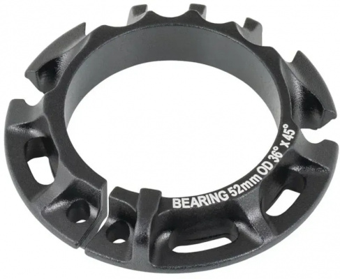 Trek Road Cockpit Compression Split Ring Headset Part in Grey