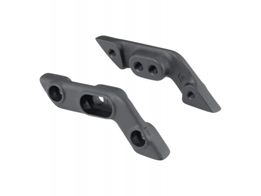 Trek Slash Mullet Lower Shock Mount Brackets in Black