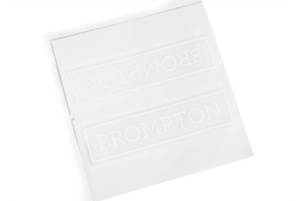 Brompton Decal for Main Frame