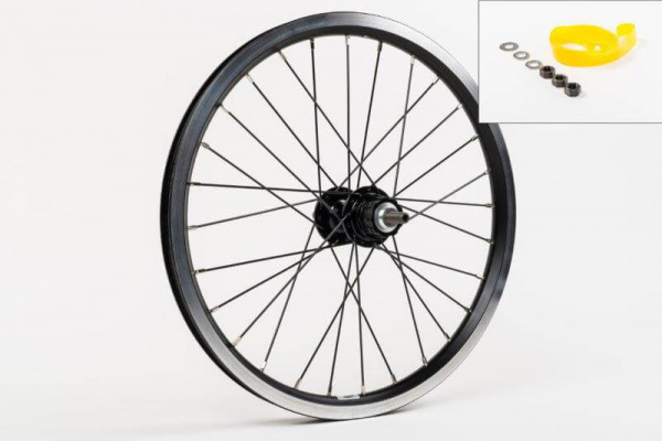 Brompton Rear Wheel for 1 & 2 Speed including Fittings