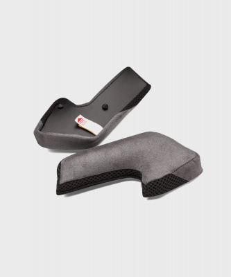 100% Aircraft Cheek Pad 20mm 20mm / Black / Grey