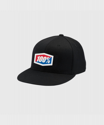 100% J-FIT Flexfit Hat L/XL / Black