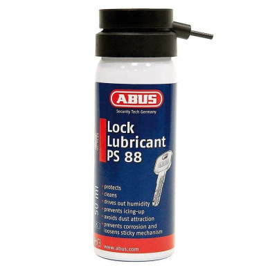 ABUS - PS88 Lock Maintenance Spray 50ml / White