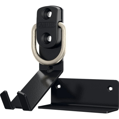 ABUS - Wall Anchor - WBA65 B/SB +Bike Holder Wand- und Bo Black