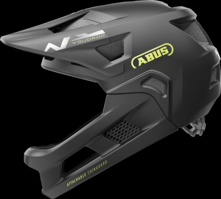 ABUS Youdrop Ff Cycling Helmet Velvet Black / Small