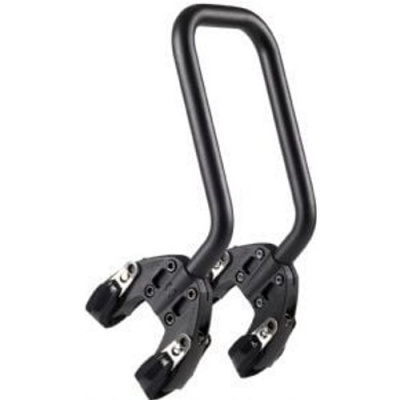 Aeroe Spider Front Pannier Rack Black
