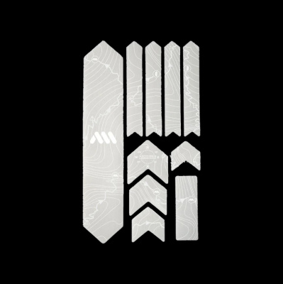 All Mountain Style Frame Guard Extra - Tracks White