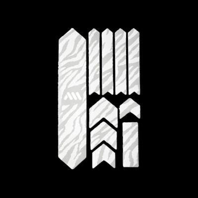 All Mountain Style Frame Guard Extra - Zebra White
