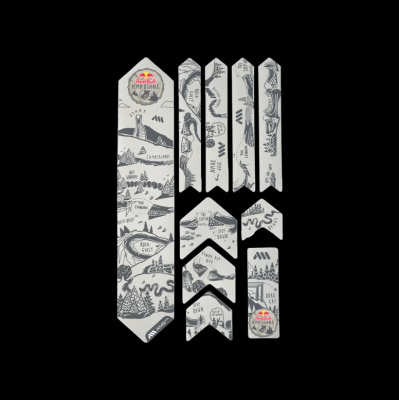 All Mountain Style Frame Guard Extra Red Bull Hardline