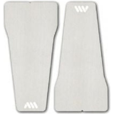 All Mountain Style Honeycomb Bar Guard Handlebar Protection Kit Clear Clear