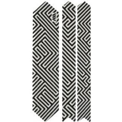 All Mountain Style Honeycomb Chain Guard Protection Kit Maze Maze Black