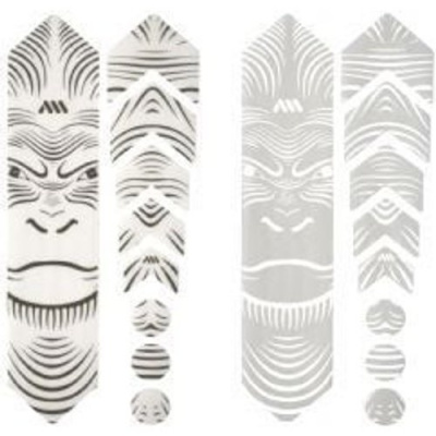 All Mountain Style Honeycomb Frame Guard Basic Frame Protection Kit Ape Ape Grey