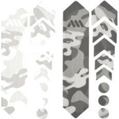 All Mountain Style Honeycomb Frame Guard Basic Frame Protection Kit Camo Camo Grey