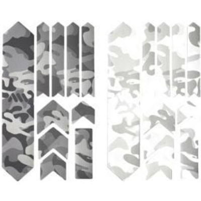 All Mountain Style Honeycomb Frame Guard Extra Frame Protection Kit Camo Camo Grey