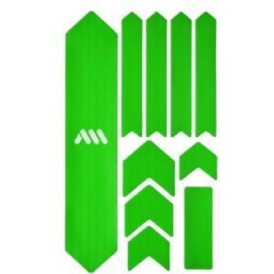 All Mountain Style Honeycomb Frame Guard Extra Frame Protection Kit Green/white Green/White