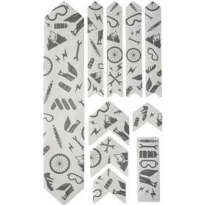 All Mountain Style Honeycomb Frame Guard Extra Frame Protection Kit Joy Ride Joy Ride Grey