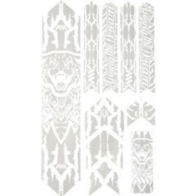 All Mountain Style Honeycomb Frame Guard Extra Frame Protection Kit Kriss Kyle Kriss Kyle White