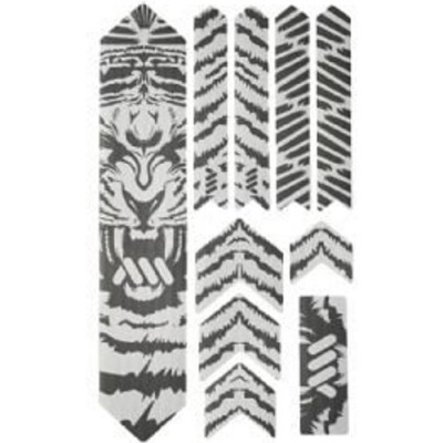 All Mountain Style Honeycomb Frame Guard Extra Frame Protection Kit Tiger Tiger Grey