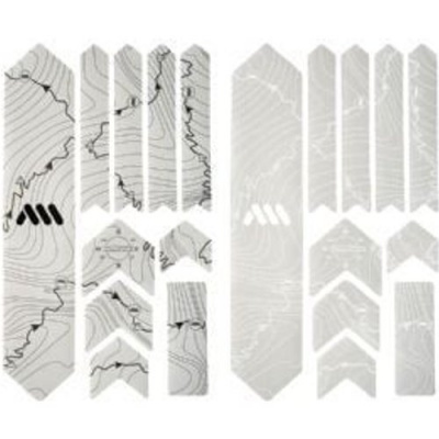 All Mountain Style Honeycomb Frame Guard Extra Frame Protection Kit Tracks Tracks Black