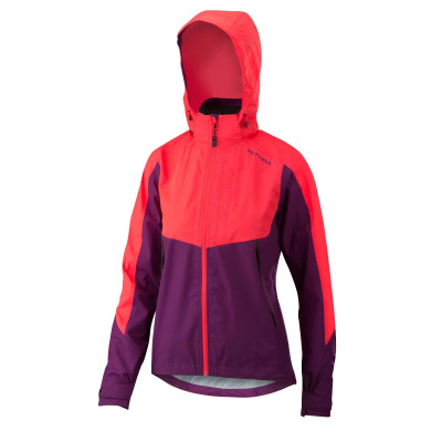 Altura Nightvision Thunderstorm Womens Waterproof Jacket PURPLE/HI-VIZ PINK / 8