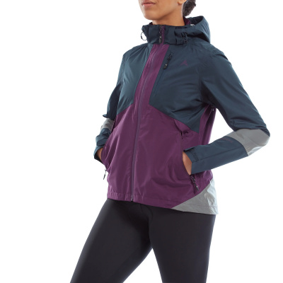 Altura Nightvision Typhoon Women's Waterproof Jacket NAVY/PURPLE / 8