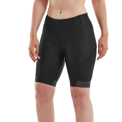 Altura Progel Plus Women's Cargo Cycling Waist Shorts 2022: BLACK