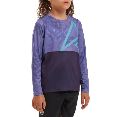 Altura Spark Light Weight Kids Long Sleeve Jersey 2023: PURPLE
