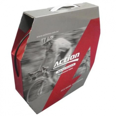 Ashima Action Gear Outer Cable Road 4mm 50m: RED