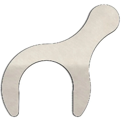 Aztec 0.2mm shim 20 pieces silver / 0.2mm