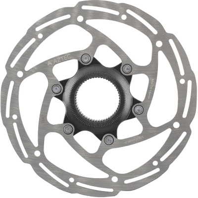 Aztec Core Stainless Steel Centre-Lock Disc Rotor - 160 mm silver / M