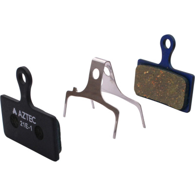 Aztec Organic Disc Brake Pads for Shimano XTR M985 / XT M785 black