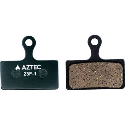 Aztec e-Bike Disc Brake Pads for Shimano XTR M985 / XT M785 / SLX  M675 green / one size