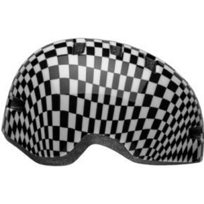 Bell Lil Ripper Checkers Kids Helmet Universal Child 48-55cm - Checkers Black/White
