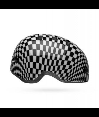 Bell Lil Ripper Checkers Kids Helmet BLACK/WHITE / UC