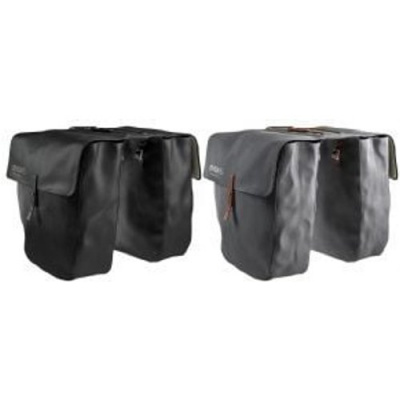 Brooks Brick Lane 30 Litre Pannier Bags 30 Litre Pair (15 Litre Each) - Grey