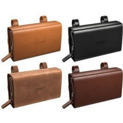 Brooks D-shaped 1 Litre Saddle Bag 1 Litre - Black