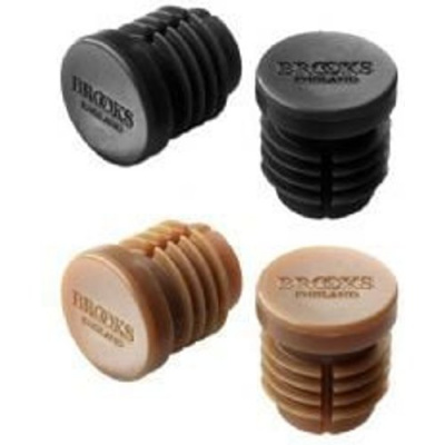 Brooks Rubber Bar End Plugs Natural
