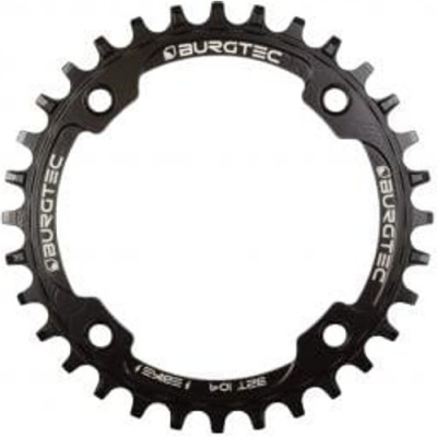 Burgtec 104mm Bcd Inside Fit E-bike Steel Thick Thin Chainring 32T - Burgtec Black