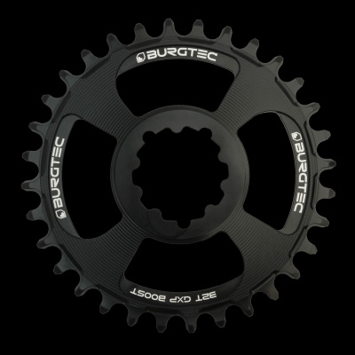 Burgtec 3mm Offset Thick Thin Chainring for SRAM 3-Bolt 28T / Burgtec Black