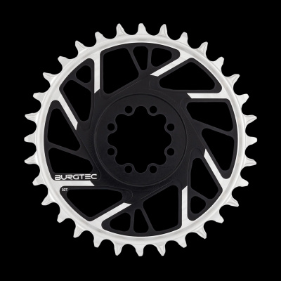 Burgtec 3mm Offset Thick Thin Chainring for SRAM 8-Bolt