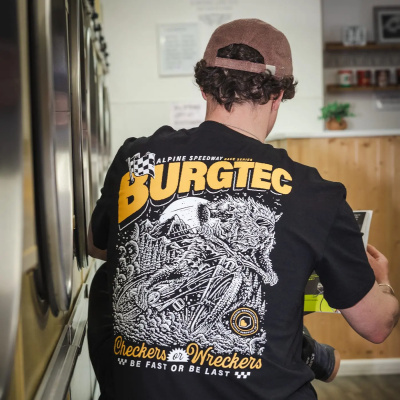 Burgtec Alpine Speedway T-shirt 2026 Small - Black